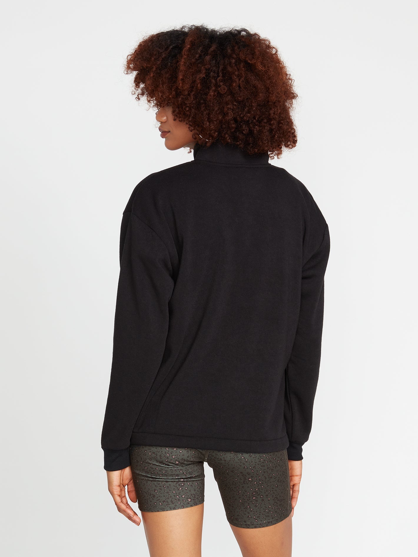 Volcom Sun Stacked Mock Neck Sweatshirt