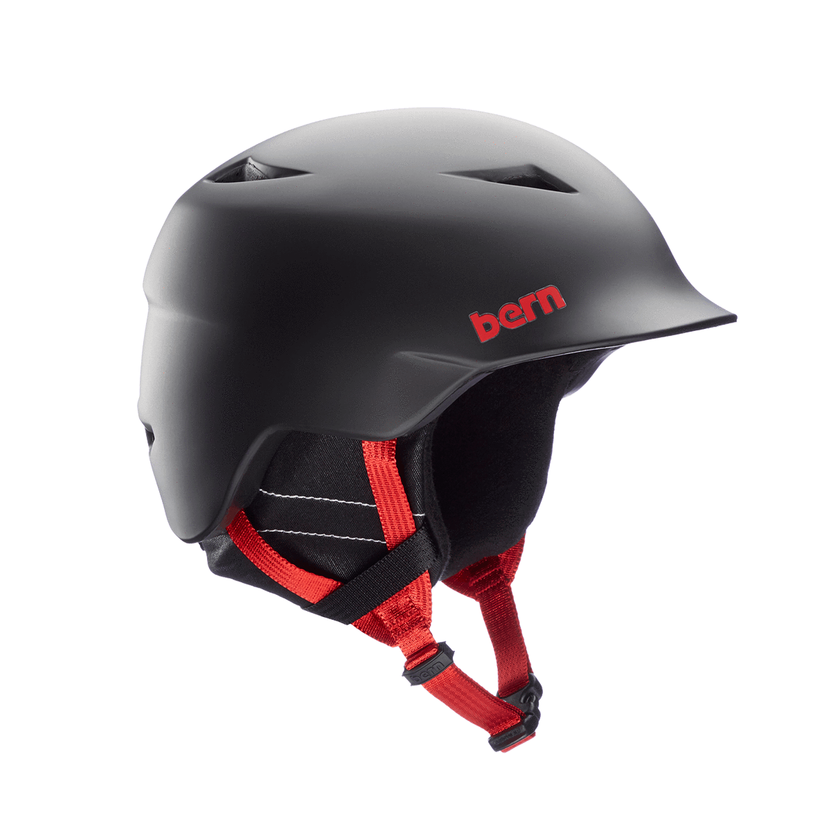 bern mens snowboard helmets Bern Camino Helmet Kids Matte Black XS/S