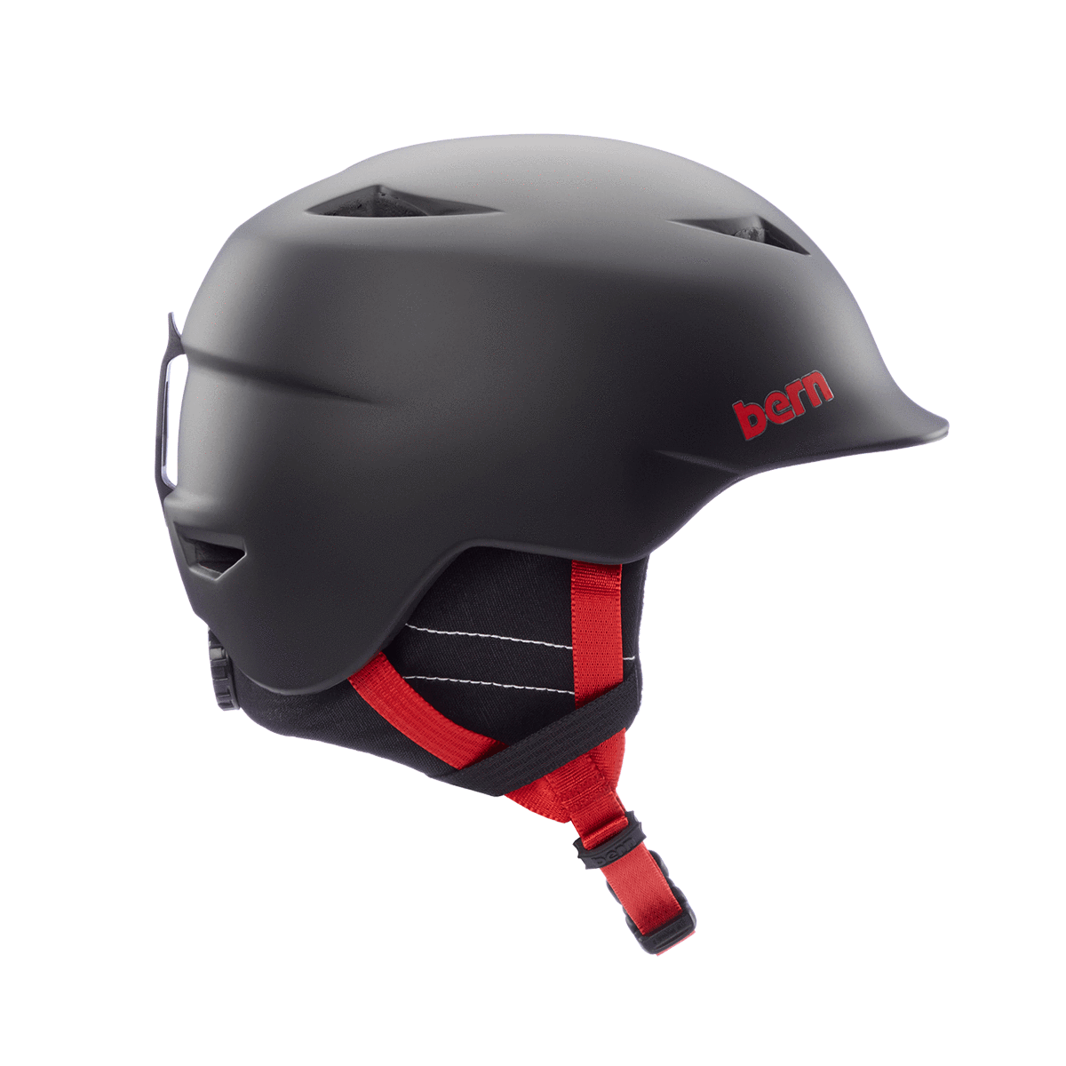 bern carbon fiber snowboard helmet Bern Camino Helmet Kids Matte Black XS/S