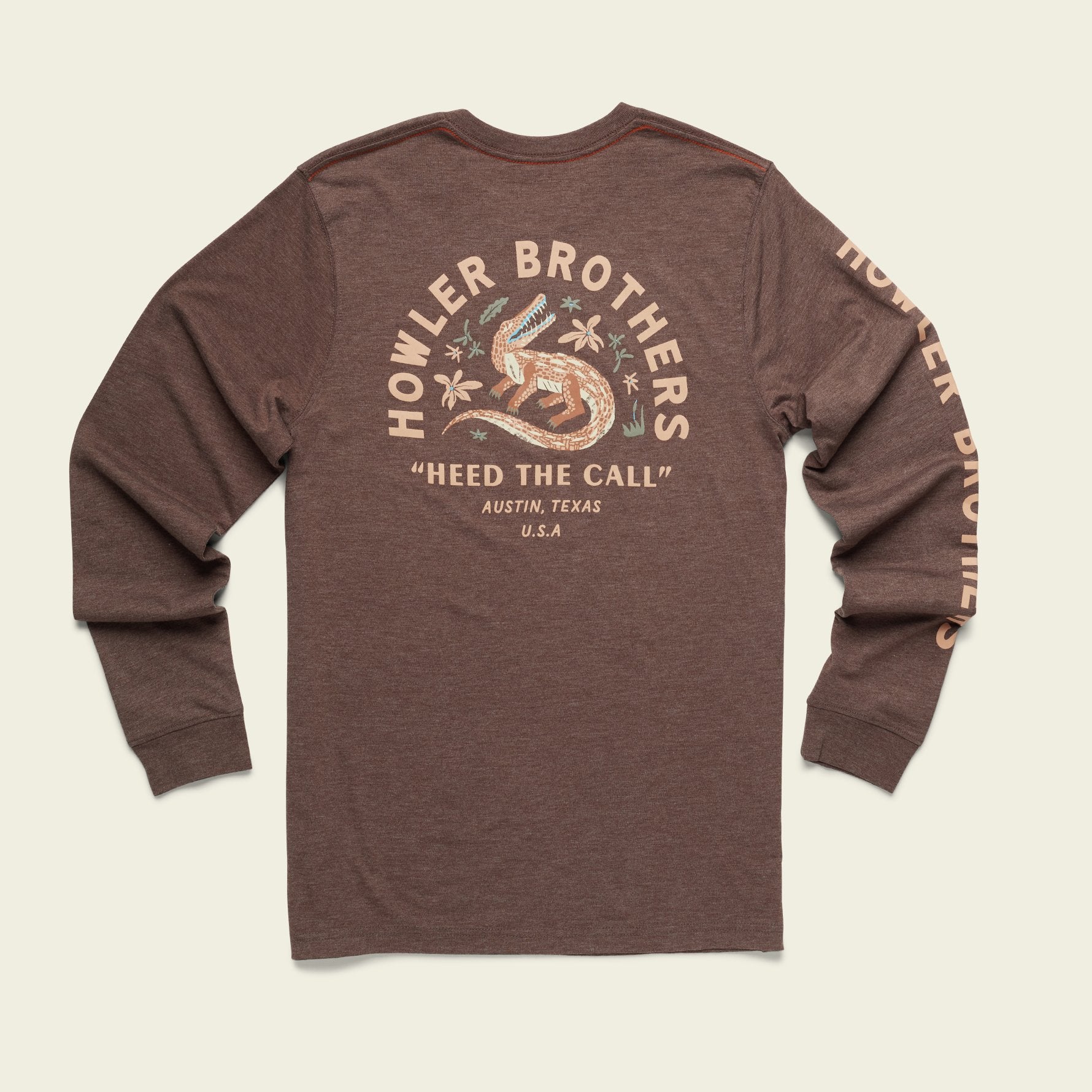 Howler Brothers Lazy Gators Longsleeve Tee