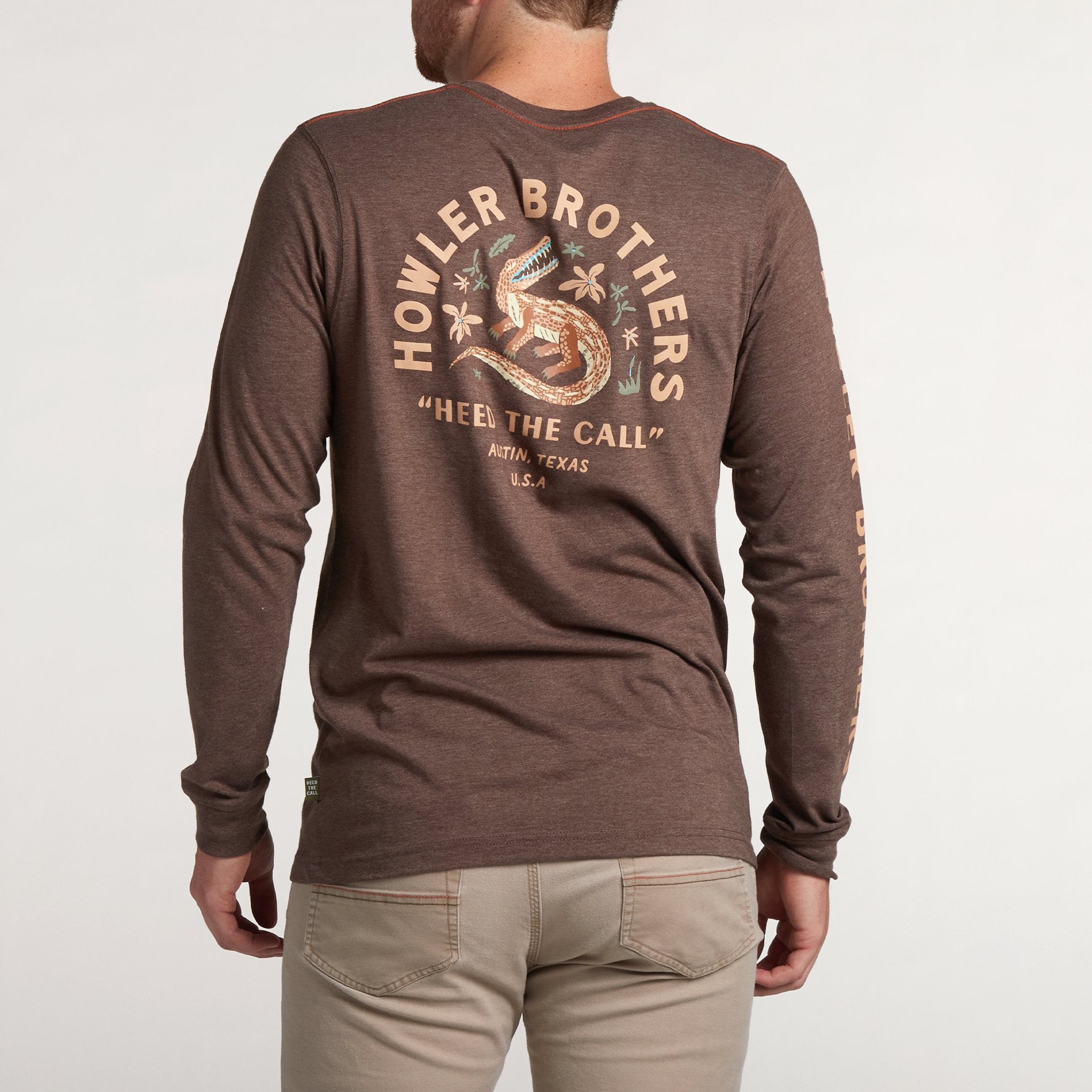 Howler Brothers Lazy Gators Longsleeve Tee