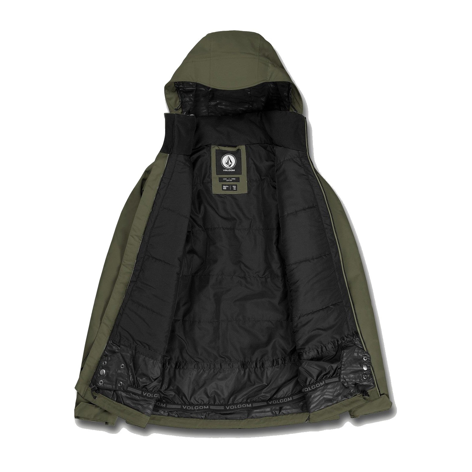 Volcom Mens Deadly Stones Insulated Jacket 88 Gear