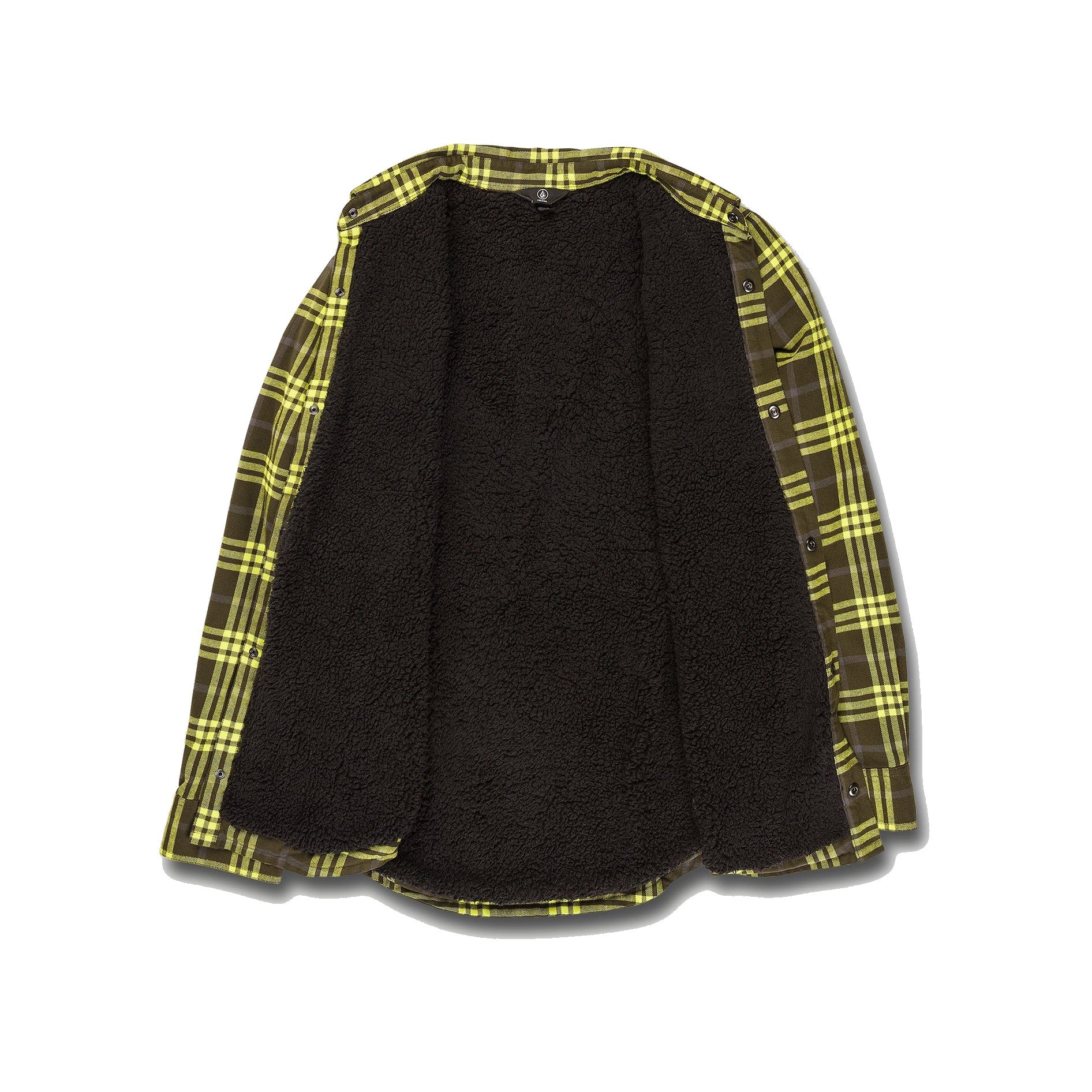 Volcom Mens Sherpa Flannel Jacket