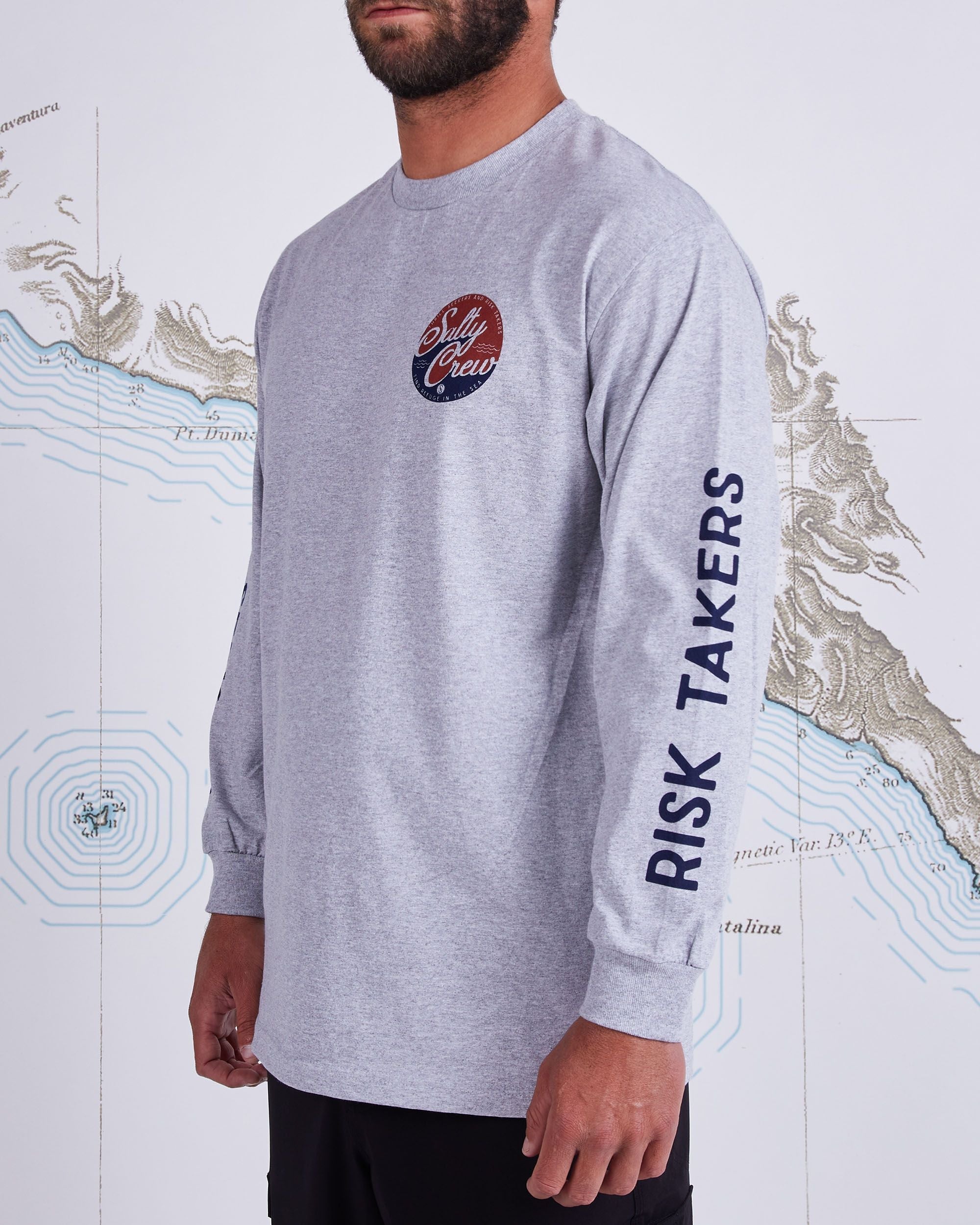 Salty Crew Club Salty Standard Long Sleeve Tee - 88 Gear