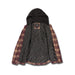 Volcom Womens Hooded Flannel Jacketz