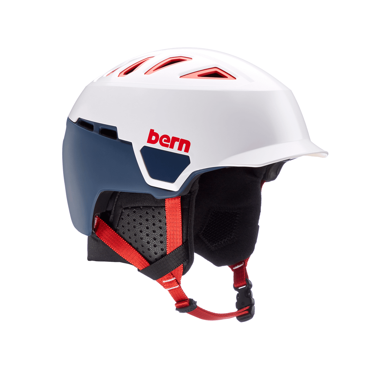 Bern Heist Brim MIPS Helmet Satin Patriot, S