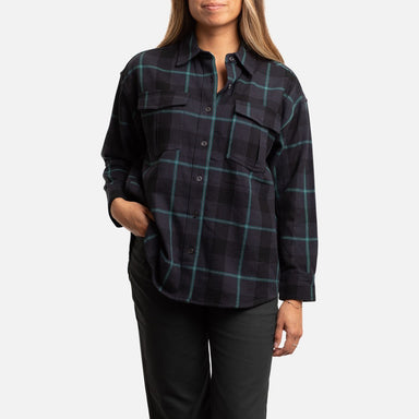 Jetty Anchor Women's Flannel - 88 Gear