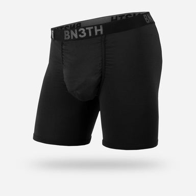 BN3TH Men's Classic Trunk Athletic Boxers - Breathable and Anti-Chafing  Underwear with Our Patented Three-Dimensional MyPakage Pouch, Black, Large