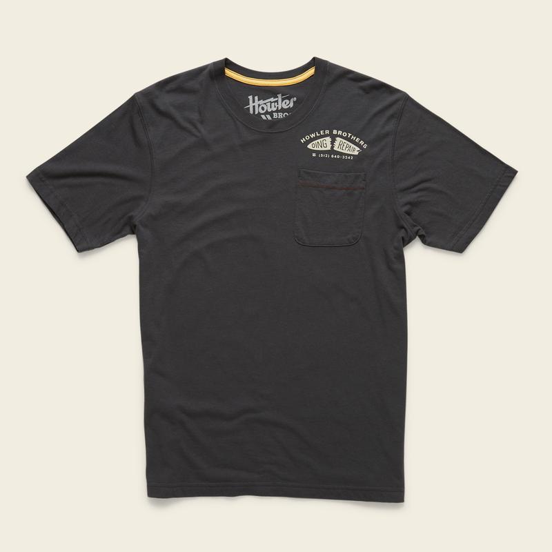 Howler Brothers Pocket T-Shirt Ding Repair - 88 Gear