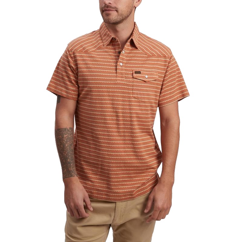Howler Brothers Jacquard Polo Shirt