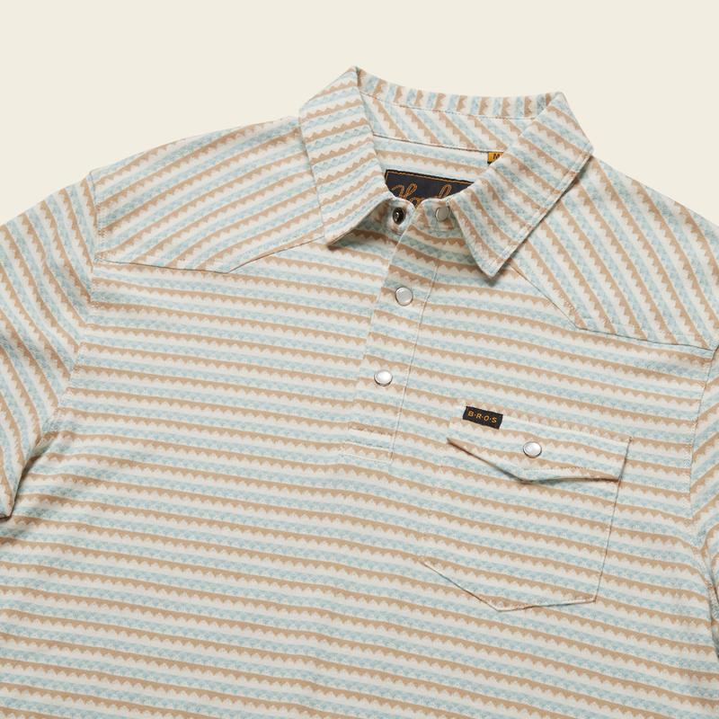 Howler Brothers Jacquard Polo Shirt