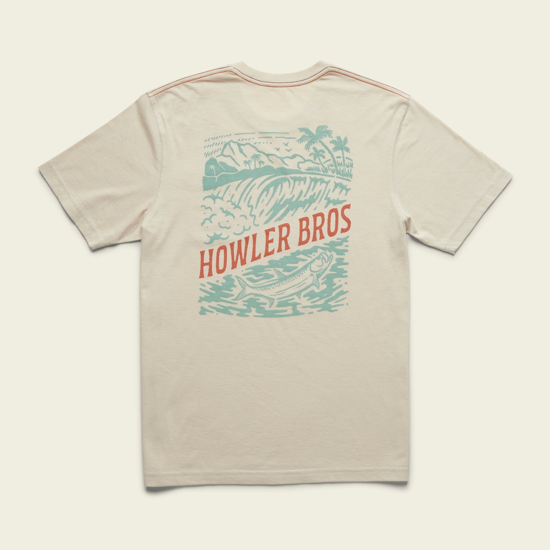 Howler Brothers Tarpon and Tube Pocket T-Shirt