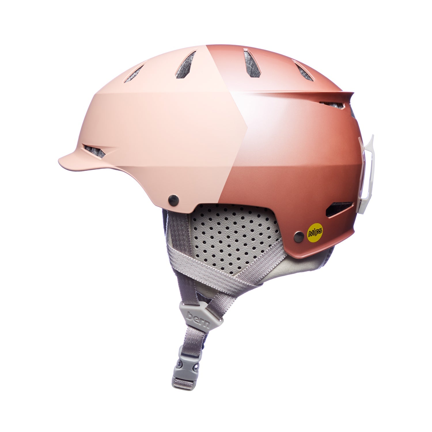 BERN Hendrix Casco Adulto Unisex, Metallic Silver, S BERN Hendrix Casco Adulto Unisex, Metallic Silver, S
