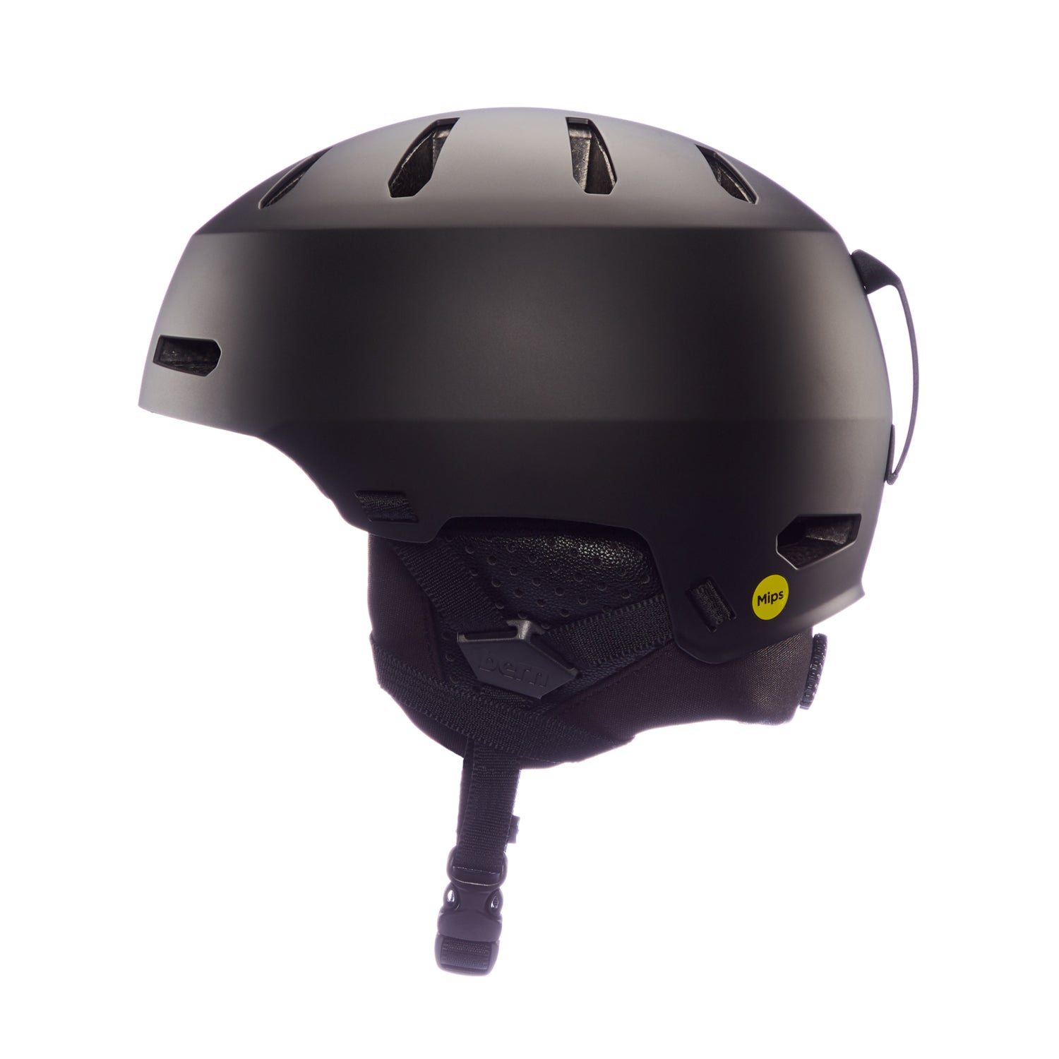 bern snowboarding helmet Camino Kids Matte Black XS/S Our patented ThinShell design features ultralight Ribtech EPS foam construction Bern Heist Brim MIPS Helmet