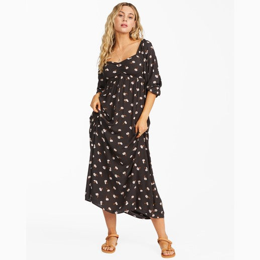 billabong swept away midi dress Swept Away Dress - Women's White Dress