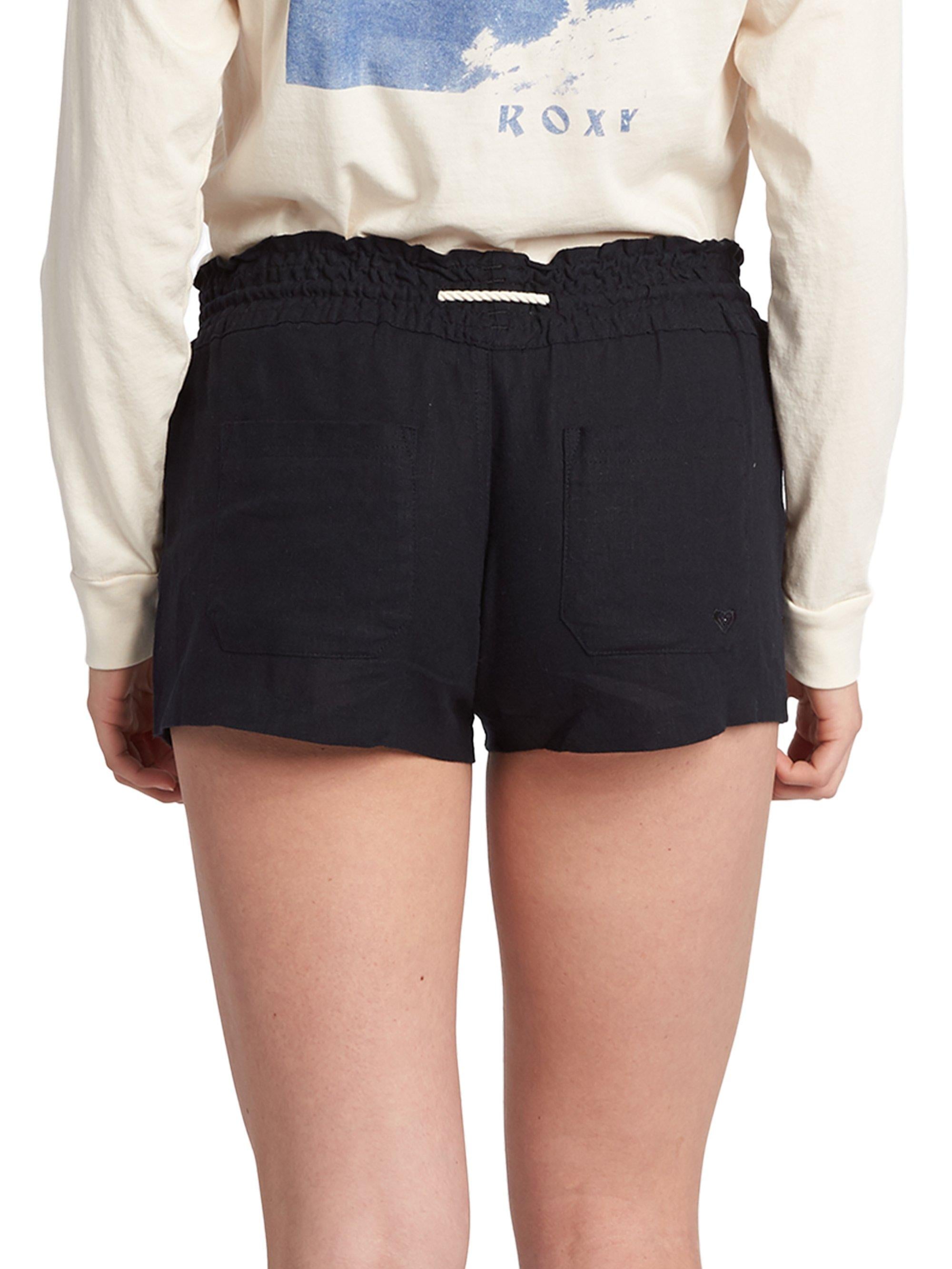 Roxy Oceanside Linen Beach Shorts - 88 Gear