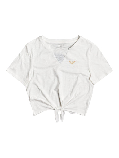 Roxy Tres Fins Women's Front-Tie T-Shirt