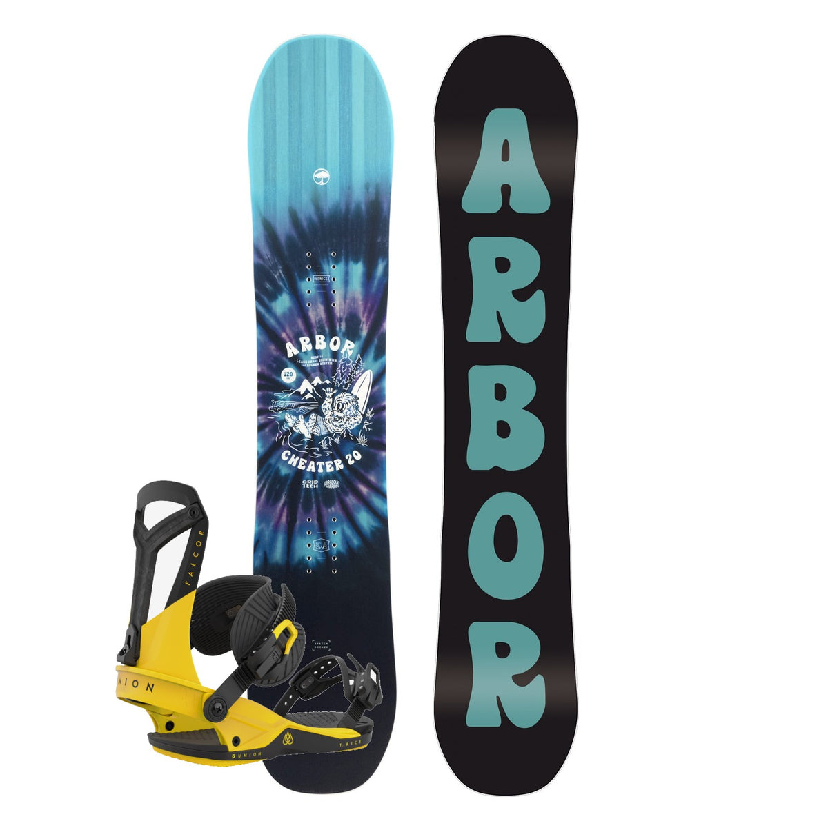 Snowboard and Binding Package 88 Gear