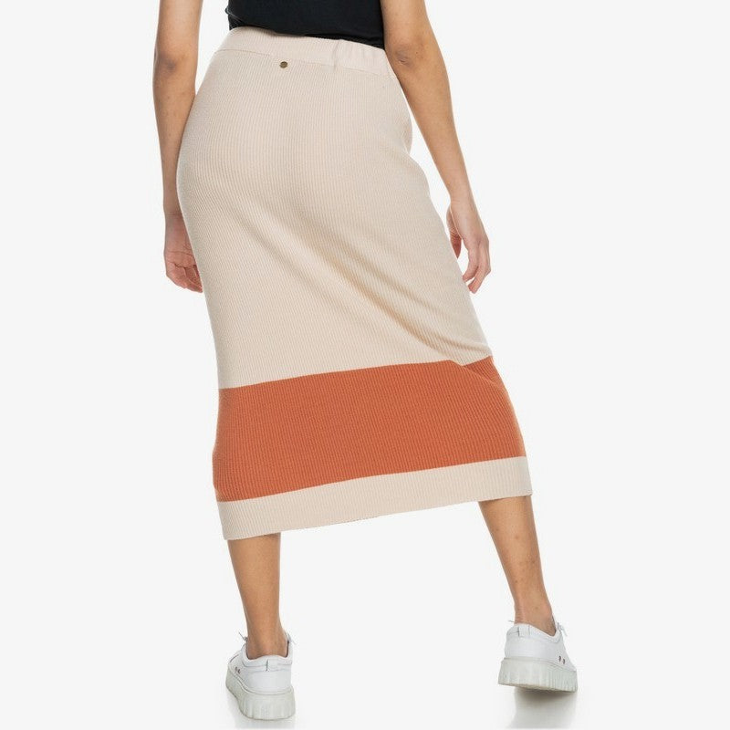 Roxy On My Cloud Stripe Skirt