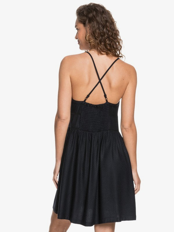 Roxy WOMENS New Silver Light Dress Anthracite / Small Roxy WOMENS New Silver Light Dress Anthracite / Small