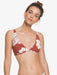 Garden Trip Elongated Tri Bikini Top for Women