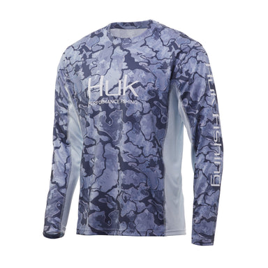 Huk Icon X Current Camo Long Sleeve > Men's Tech Fishing Shirts– 88 Gear