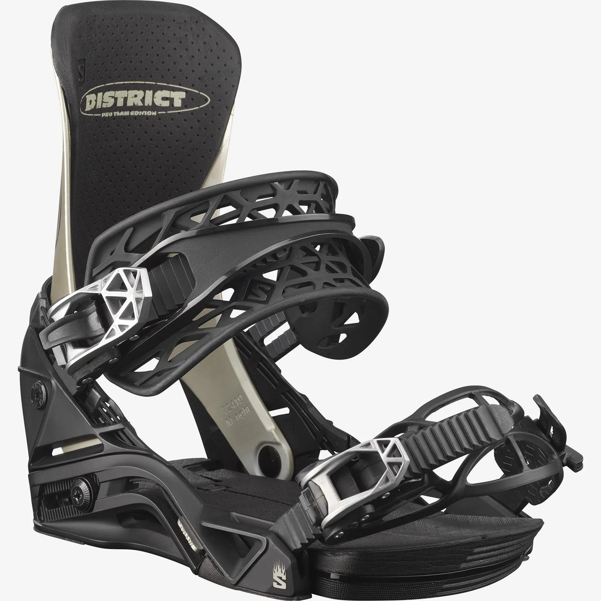 Salomon District Pro Snowboard Bindings 88 Gear