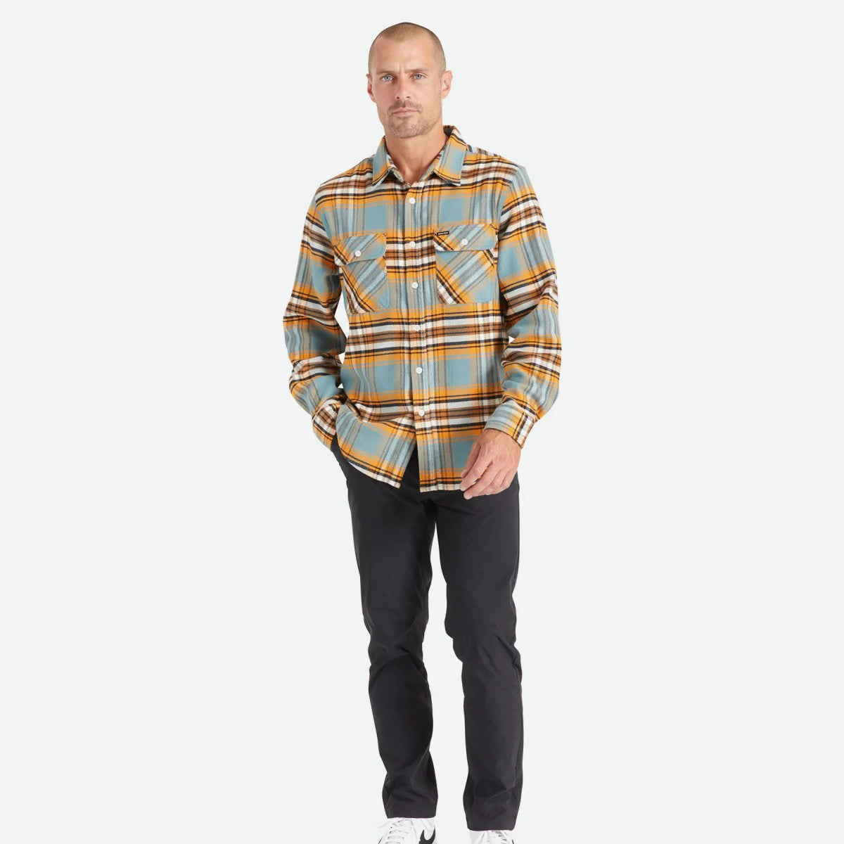 Brixton Bowery Stretch Flannel - 88 Gear