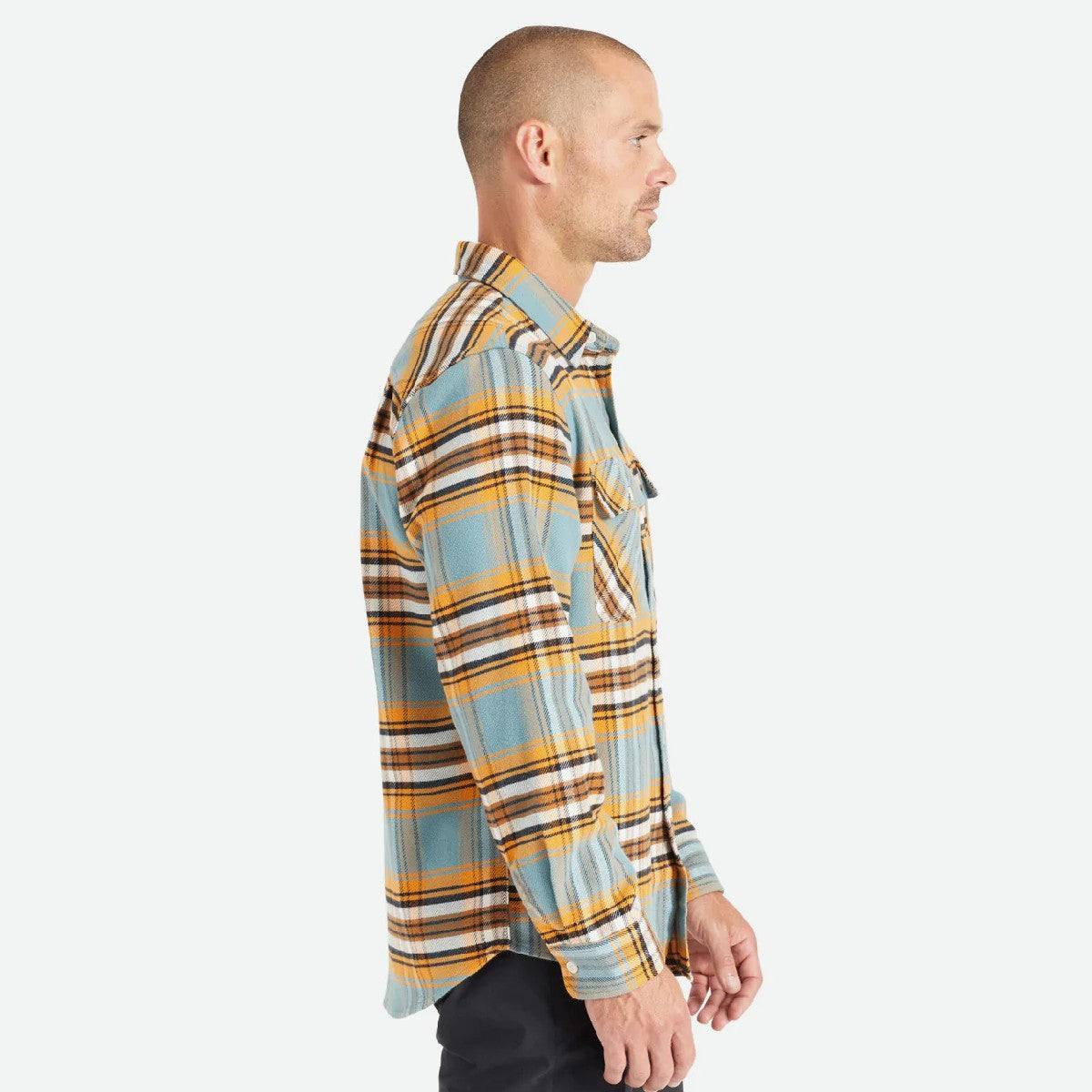 Brixton Bowery Stretch Flannel - 88 Gear