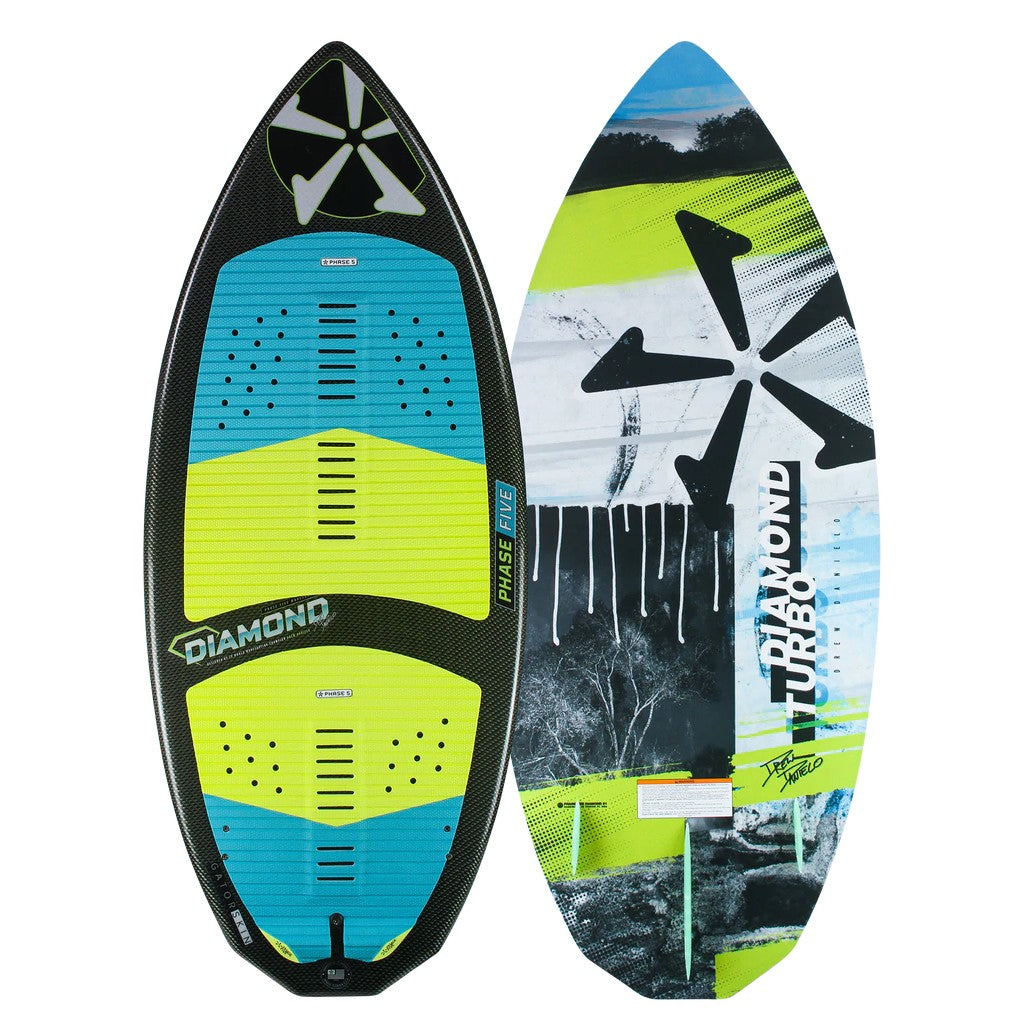 Phase Five Diamond Turbo Wakesurf Board 2022 - 88 Gear