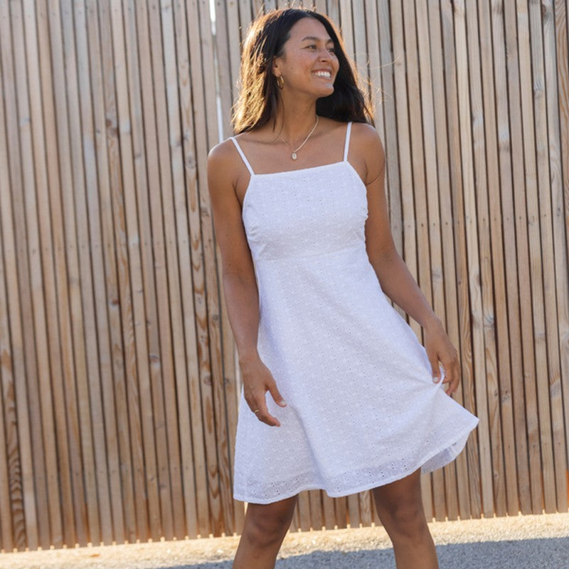 dress by roxy Spring Adventure Solid weather occasions Roxy Evening Glow Again Dress-Root
