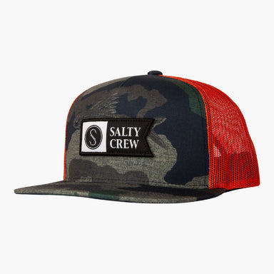 Salty Crew Bruce Straw Hat (Black) Unisex Outdoor Sun Fishing Cap
