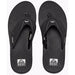 Reef Fanning Sandals Black - 88 Gear